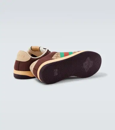 Gucci Screener GG Canvas and suede sneakers | Thumbnail 5