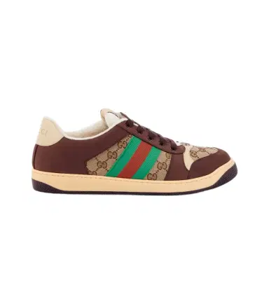 Gucci Screener GG Canvas and suede sneakers | Thumbnail 1