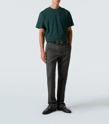 Gucci Double G cotton jersey T-shirt | Thumbnail 3