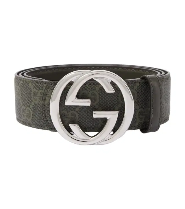 GG reversible leather belt