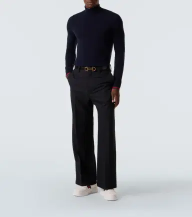 Gucci Web Stripe leather sneakers | Thumbnail 7 Gucci Web Stripe leather sneakers | Thumbnail 7