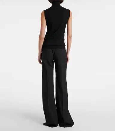 Sportmax Vertigo knitted virgin wool top | Thumbnail 6