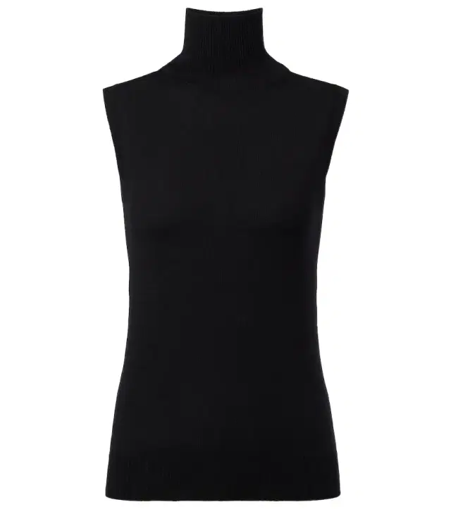 Sportmax Vertigo knitted virgin wool top