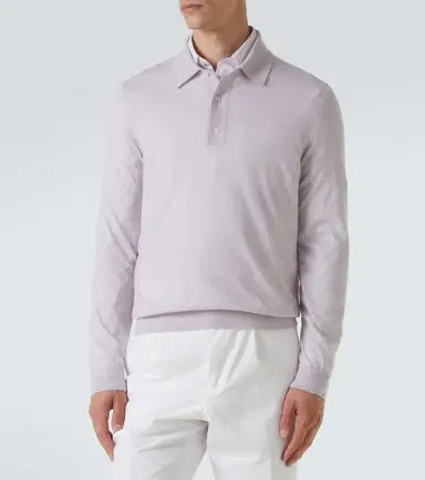 dunhill Cashmere polo sweater | Thumbnail 3