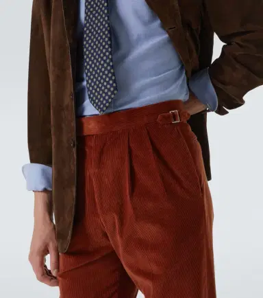 dunhill Cotton and silk corduroy pants | Thumbnail 6 dunhill Cotton and silk corduroy pants | Thumbnail 6