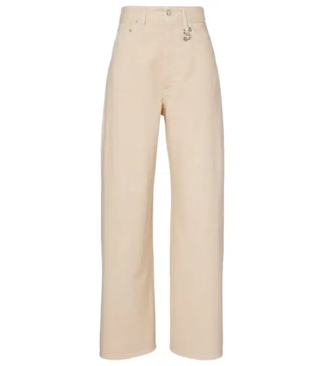 Sportmax Siamese high-rise wide-leg jeans
