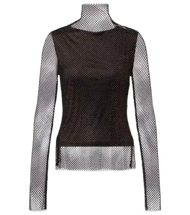Sportmax Gerarda embellished mesh top | Thumbnail 1