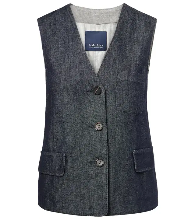 'S Max Mara Denim vest