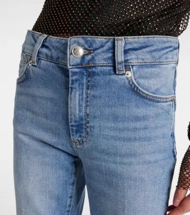 Sportmax Schermo low-rise cropped bootcut jeans | Thumbnail 6
