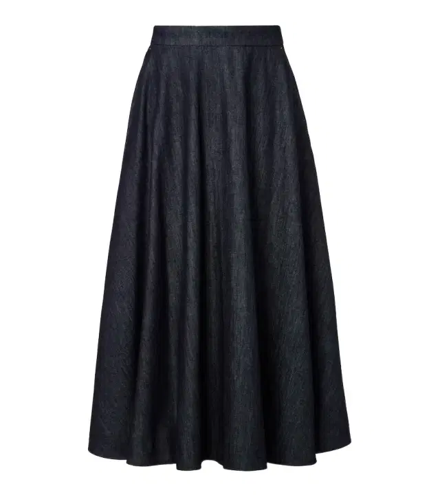 Cecile denim midi skirt