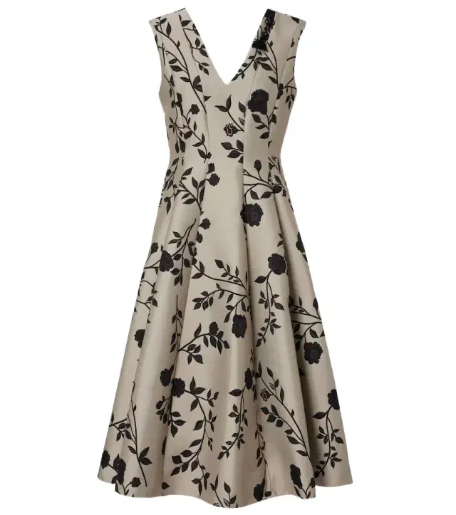 'S Max Mara Clea floral midi dress