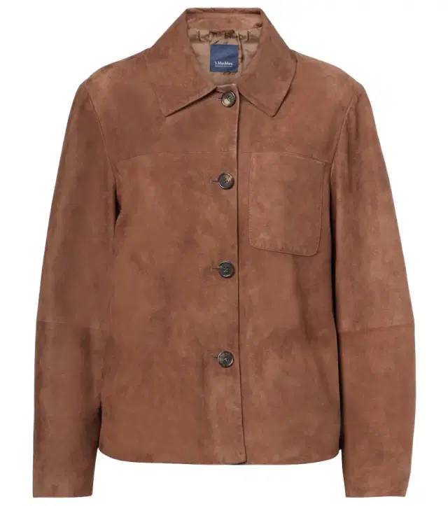 'S Max Mara Suede overshirt