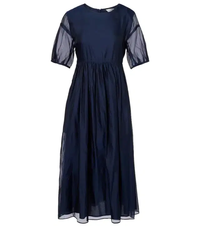 'S Max Mara Fatoso silk-blend organza midi dress