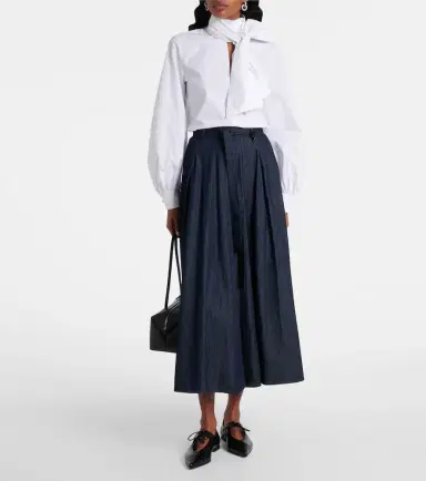 'S Max Mara 'S Max Mara Amanda chambray maxi skirt | Thumbnail 2 'S Max Mara 'S Max Mara Amanda chambray maxi skirt | Thumbnail 2
