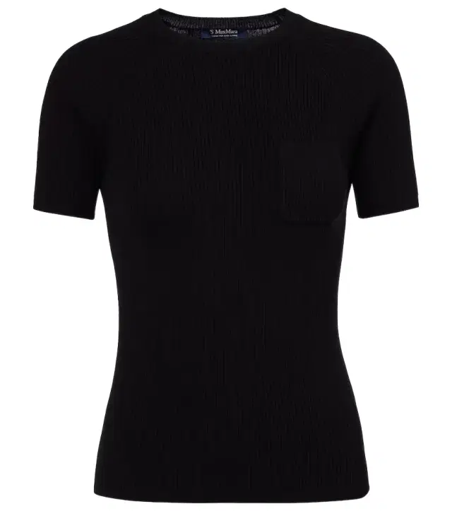 'S Max Mara Berlino ribbed-knit cotton top