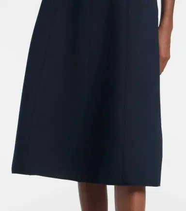 'S Max Mara Abaco pleated jersey midi skirt | Thumbnail 4