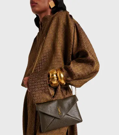 Saint Laurent Cassandre Mini leather shoulder bag | Thumbnail 5