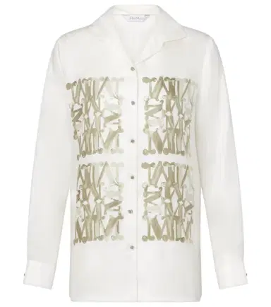 Max Mara Printed silk shirt | Thumbnail 1
