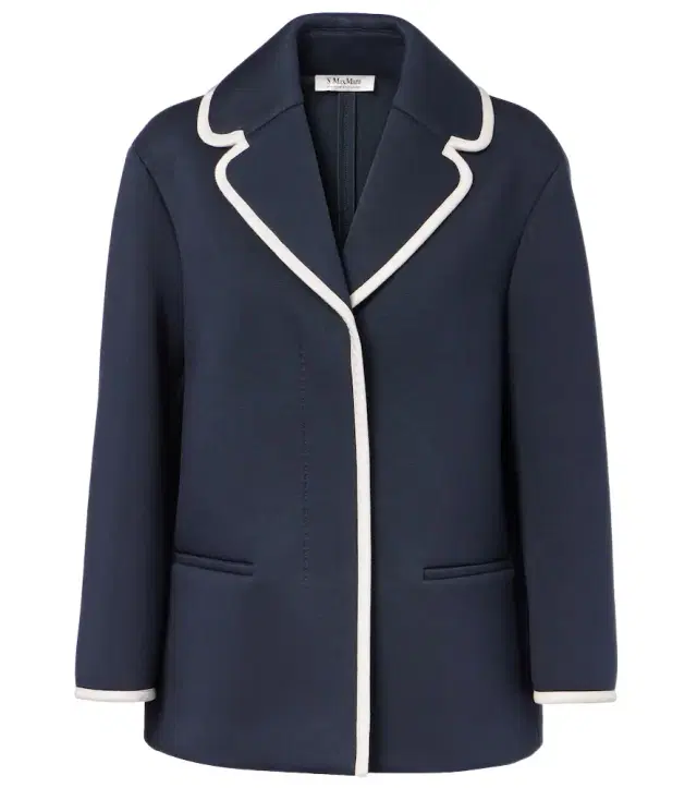 'S Max Mara Single-breasted jersey blazer