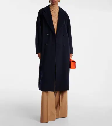 Max Mara Madame wool and cashmere wrap coat | Thumbnail 2