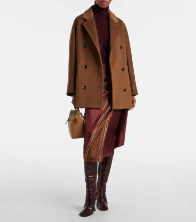 Max Mara Rebus wool and cashmere coat | Thumbnail 3