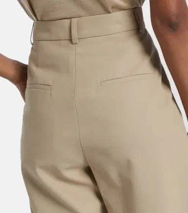 Max Mara Duomo cotton straight pants | Thumbnail 2