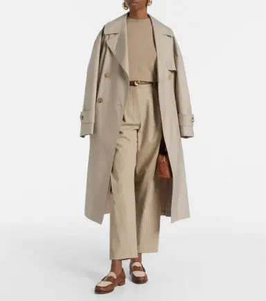 Max Mara Duomo cotton straight pants | Thumbnail 4