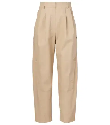 Max Mara Duomo cotton straight pants | Thumbnail 1