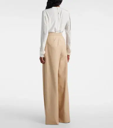 Max Mara Cotton-blend wide-leg pants | Thumbnail 2