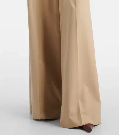 Max Mara Cotton-blend wide-leg pants | Thumbnail 4