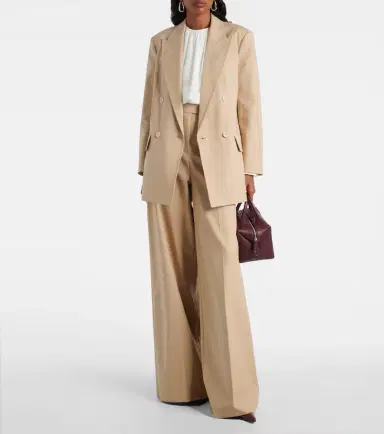 Max Mara Cotton-blend wide-leg pants | Thumbnail 5