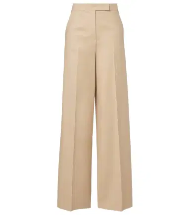Max Mara Cotton-blend wide-leg pants | Thumbnail 1
