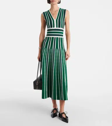Max Mara Tallone striped maxi dress | Thumbnail 2