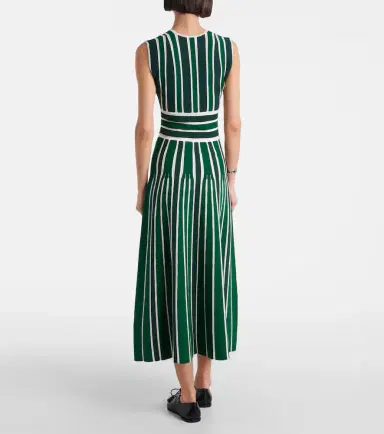 Max Mara Tallone striped maxi dress | Thumbnail 3
