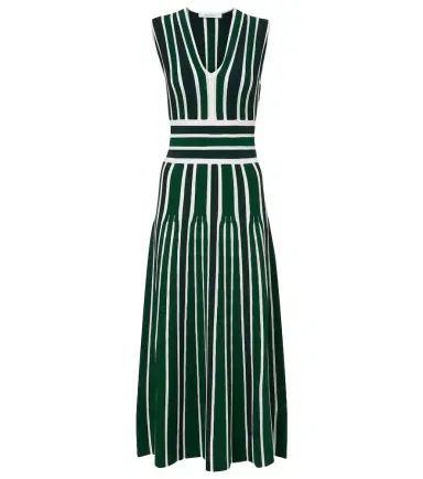 Max Mara Tallone striped maxi dress | Thumbnail 1