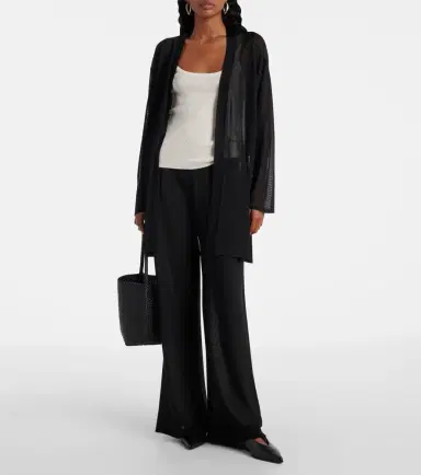 Max Mara Helier ribbed-knit cotton-blend tank top | Thumbnail 2