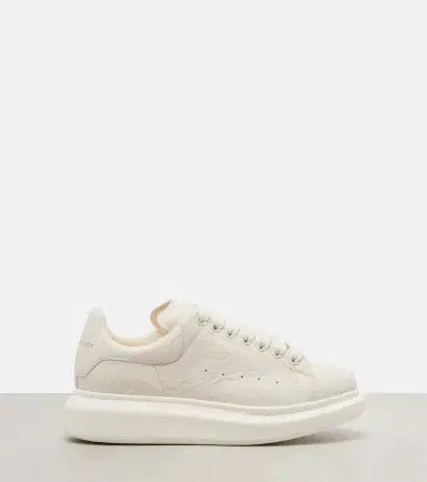 McQueen Oversized leather sneakers | Thumbnail 4