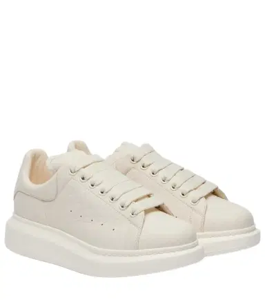 McQueen Oversized leather sneakers | Thumbnail 1