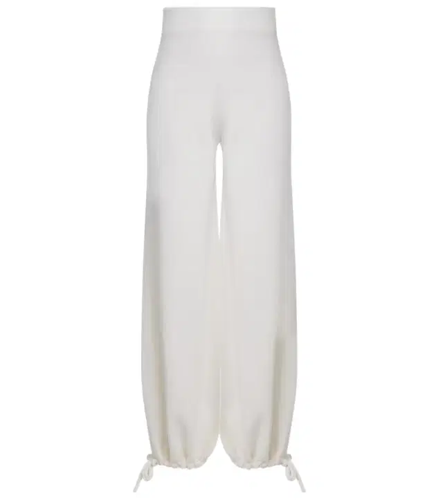 Max Mara Virgin wool wide-leg pants