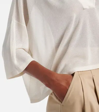 Max Mara Didy knitted cotton-blend shirt | Thumbnail 5 Max Mara Didy knitted cotton-blend shirt | Thumbnail 5