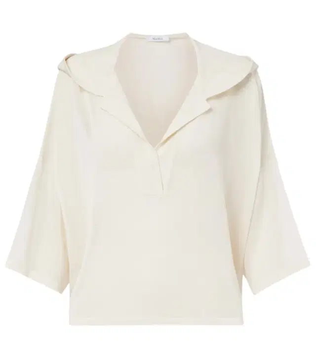 Max Mara Didy knitted cotton-blend shirt