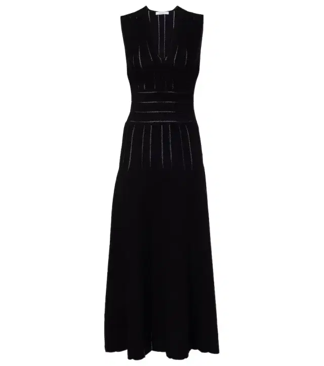 Max Mara Tallone knitted maxi dress