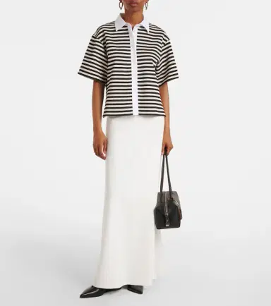 Max Mara Vernice jersey maxi skirt | Thumbnail 4