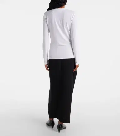 Max Mara Ortensia jersey top | Thumbnail 4 Max Mara Ortensia jersey top | Thumbnail 4
