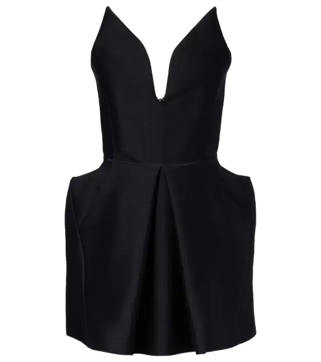 Maticevski Le Petite wool and silk minidress