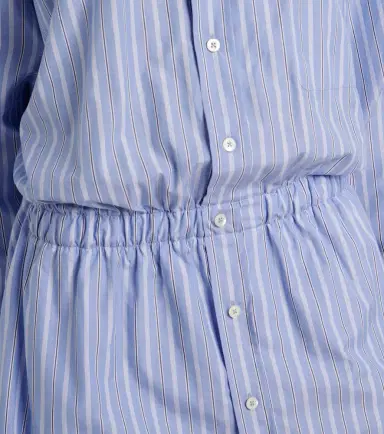 Maison Margiela Striped cotton poplin jumpsuit | Thumbnail 4 Maison Margiela Striped cotton poplin jumpsuit | Thumbnail 4