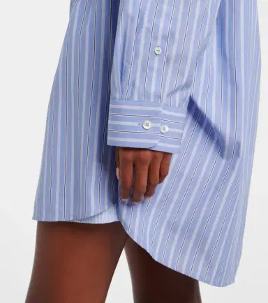 Maison Margiela Striped cotton poplin jumpsuit | Thumbnail 5 Maison Margiela Striped cotton poplin jumpsuit | Thumbnail 5