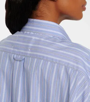 Maison Margiela Striped cotton poplin jumpsuit | Thumbnail 6 Maison Margiela Striped cotton poplin jumpsuit | Thumbnail 6
