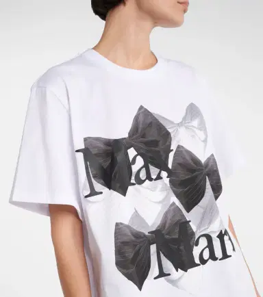 Max Mara Sequoia logo printed cotton jersey T-shirt | Thumbnail 6