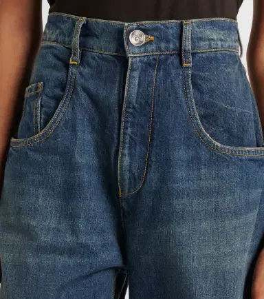 Maison Margiela Distressed barrel-leg jeans | Thumbnail 3 Maison Margiela Distressed barrel-leg jeans | Thumbnail 3